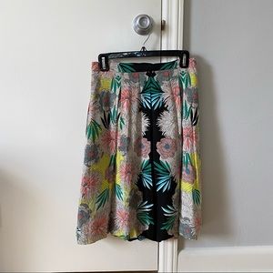 Anthropologie midi skirt